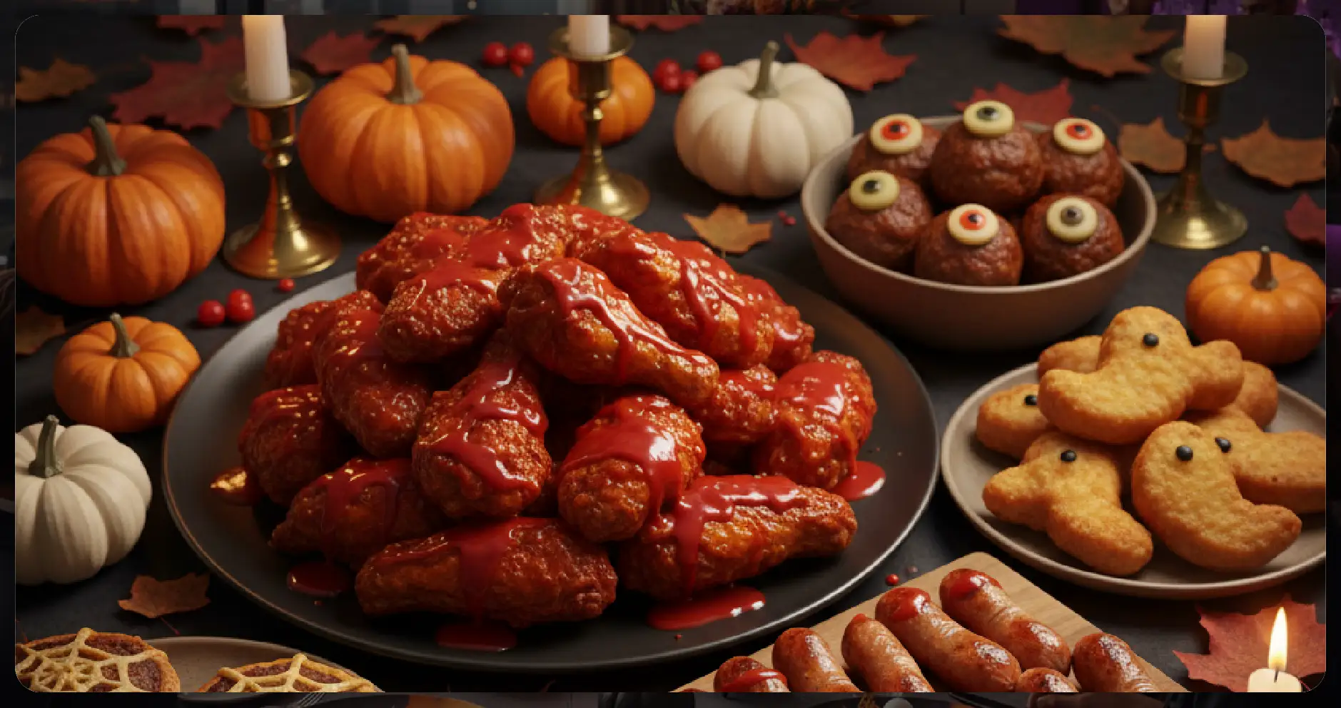 Non-Veg Delights: A Global Halloween Feast for Meat Lovers